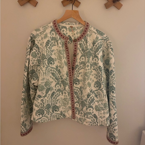 Free People Jackets & Blazers - Free People Paisley Jacket